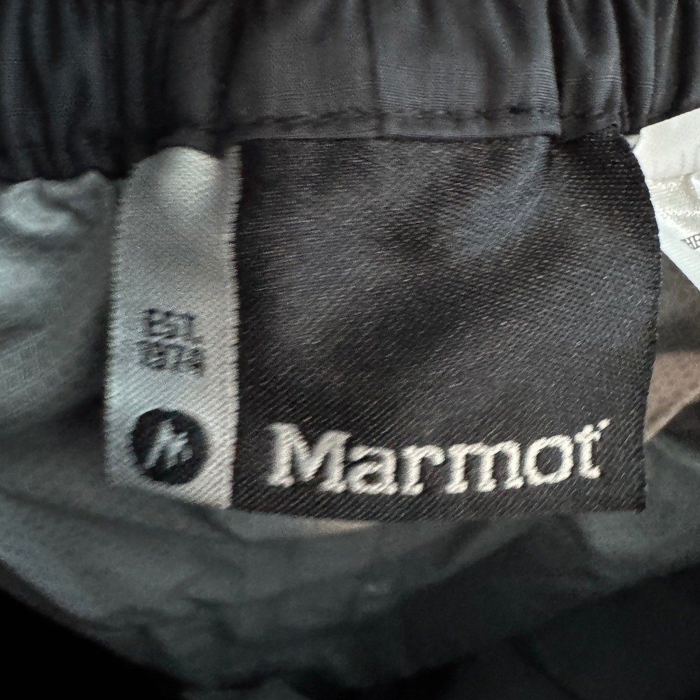 Marmot Rain Pants Womens Small Black Windbreaker Hiking Outdoor Ski Snow Sports - Picture 7 of 12